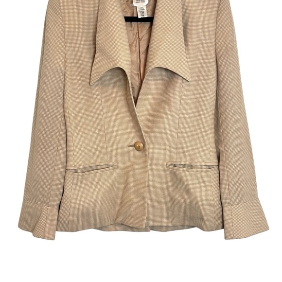 Celine Women's Houndstooth Blazer Size 36 - Picture 6 of 9